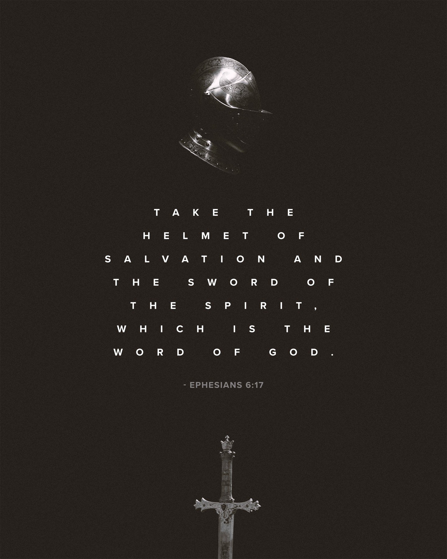 &quot;Take the helmet of salvation and the sword of the Spirit, which is the word of God.&quot; - Ephesians 6:17
.
.
.
#church #god #morning #jesus #christ #love #christian #worship #bible #ephesians