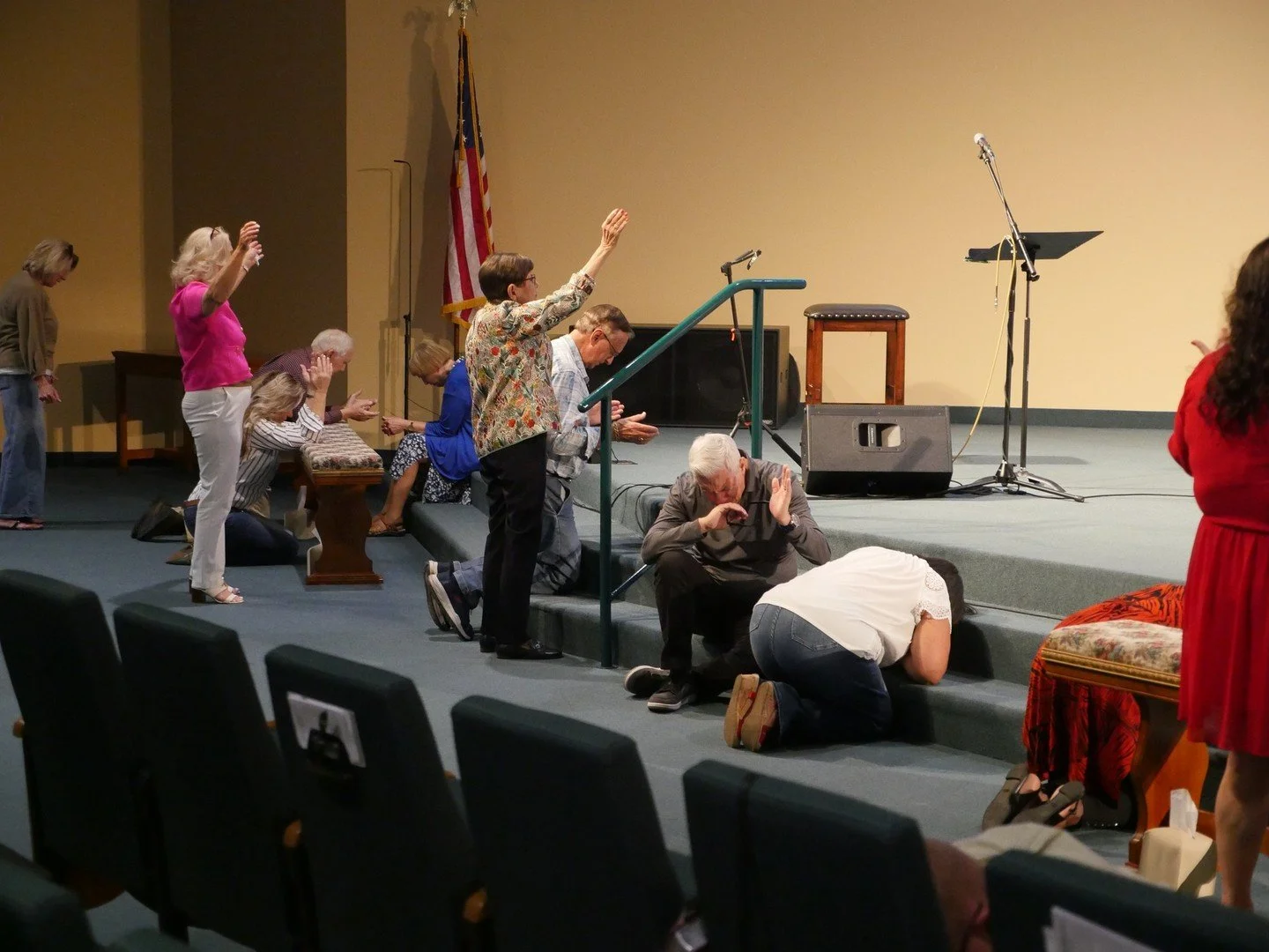 Lives are changing. That's what these pictures are all about. God is moving here at OAG.