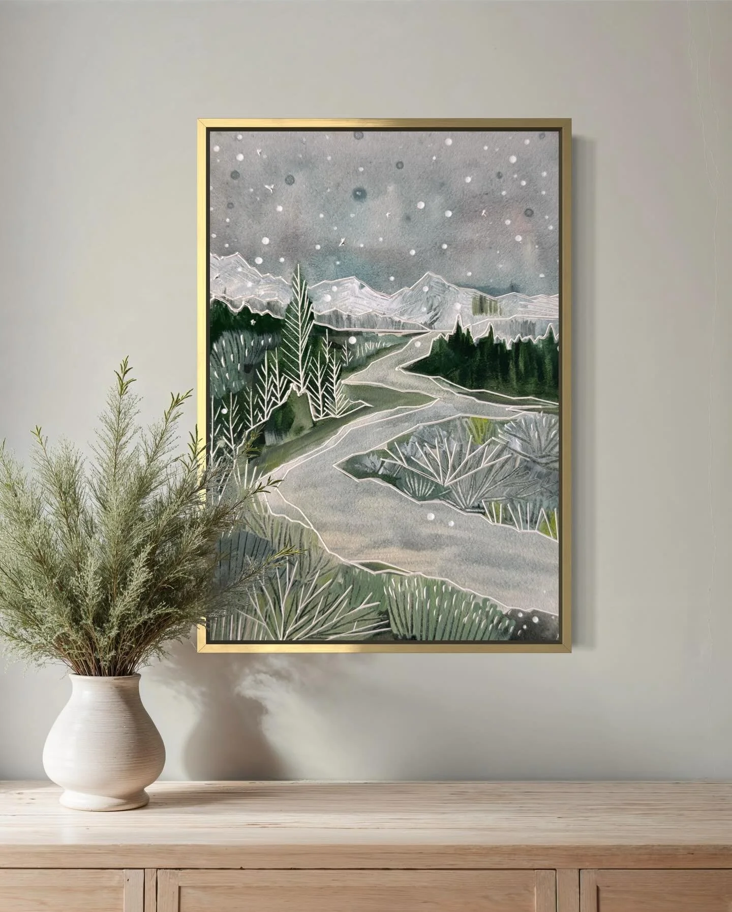 This piece is officially spoken for ❄️

Thank you to the collector who gave it a home. Grateful for the connection this one made. 

#originalart #artcollector #soldart #collectedart #coloradoartist