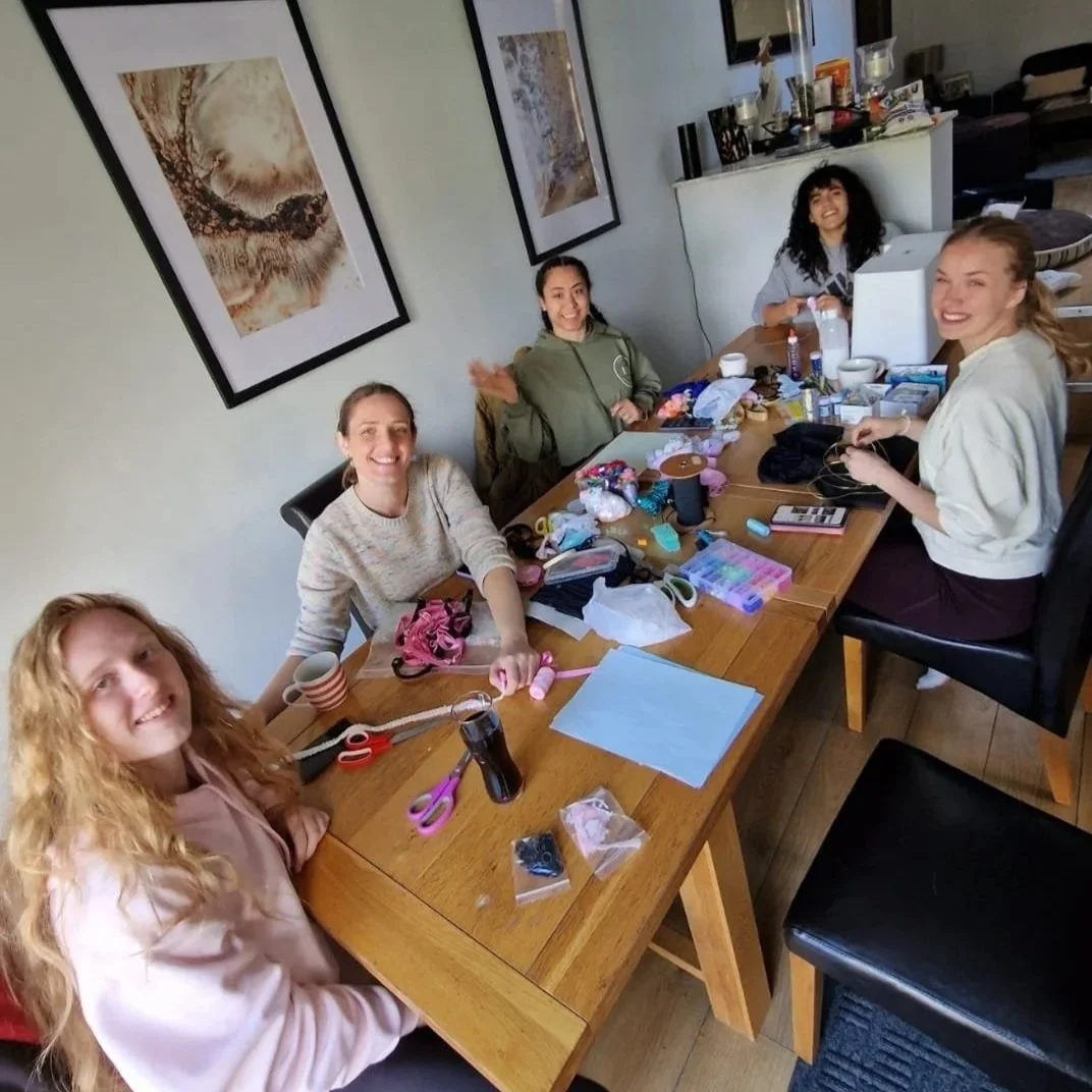 Crafternoons making our own pole outfits