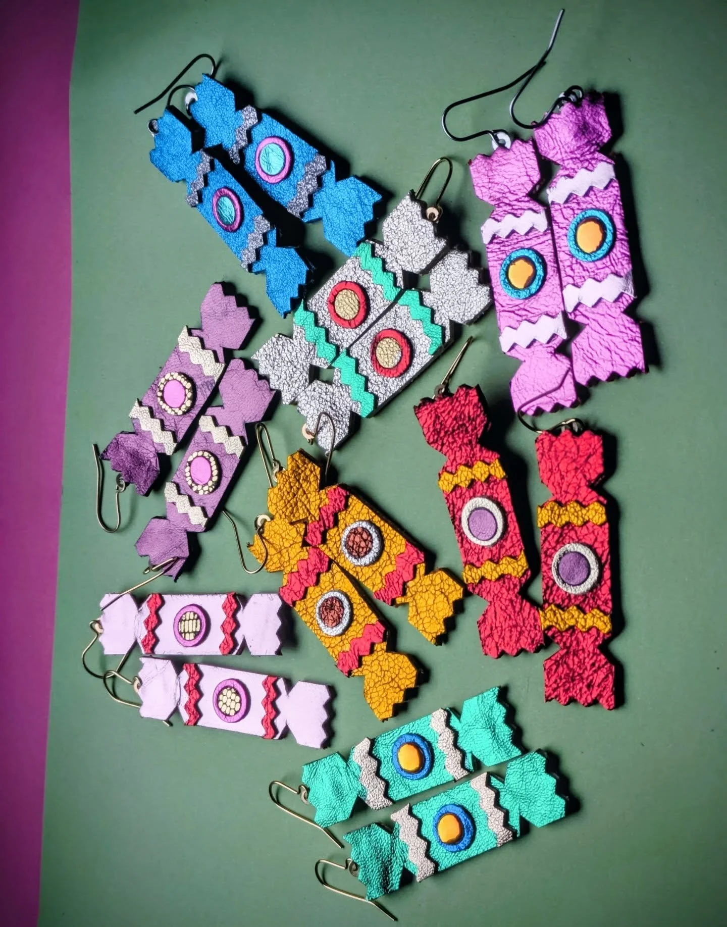 Now on the website - this bunch of beauts. Christmas crackers galore and mini mexican hearts. As always - small batches, all handmade and hand cut. 

Happy weekend one and all ⚡