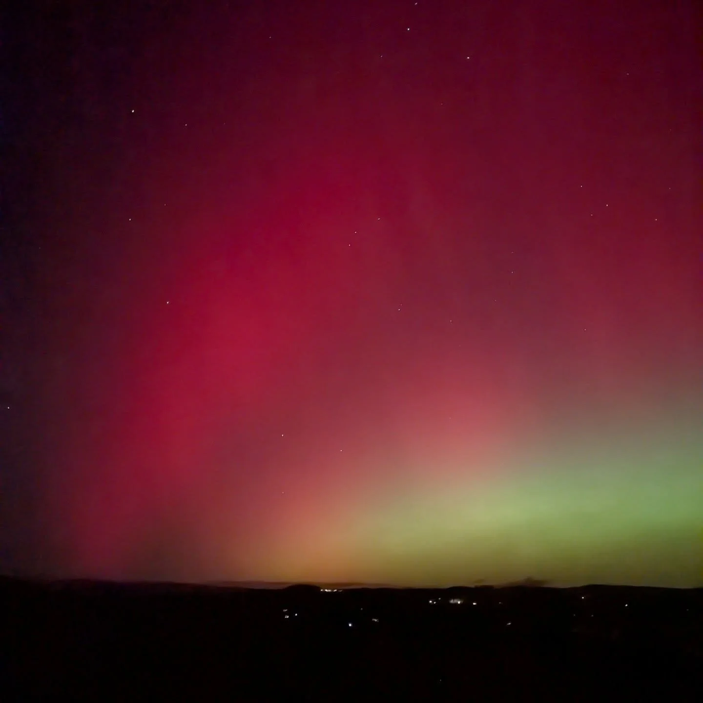 Oh my days - can't believe that I just witnessed this - over my village in south Devon. I missed it last time - and it rarely happens. So much joy and wonder in the sky!