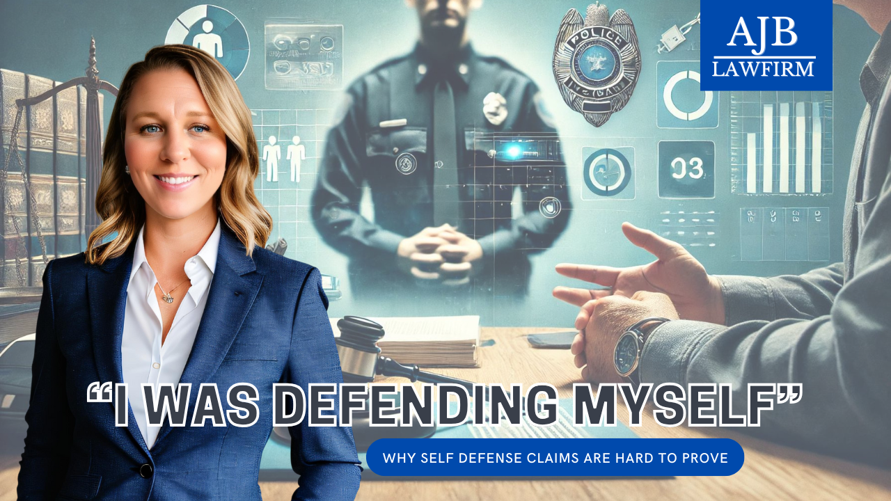 “I Was Defending Myself!”: Why Self-Defense Claims Are Hard to Prove