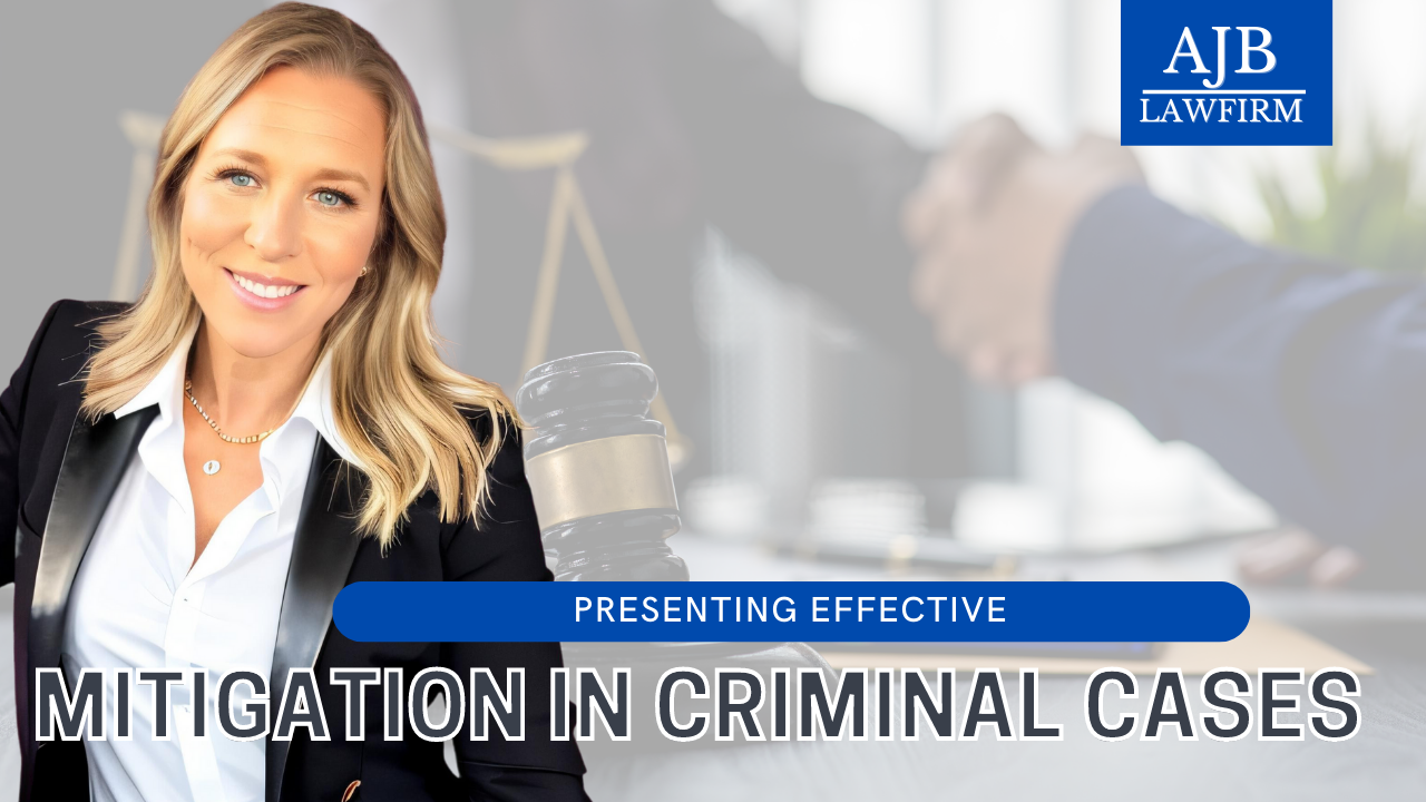 Mitigation in Criminal Defense