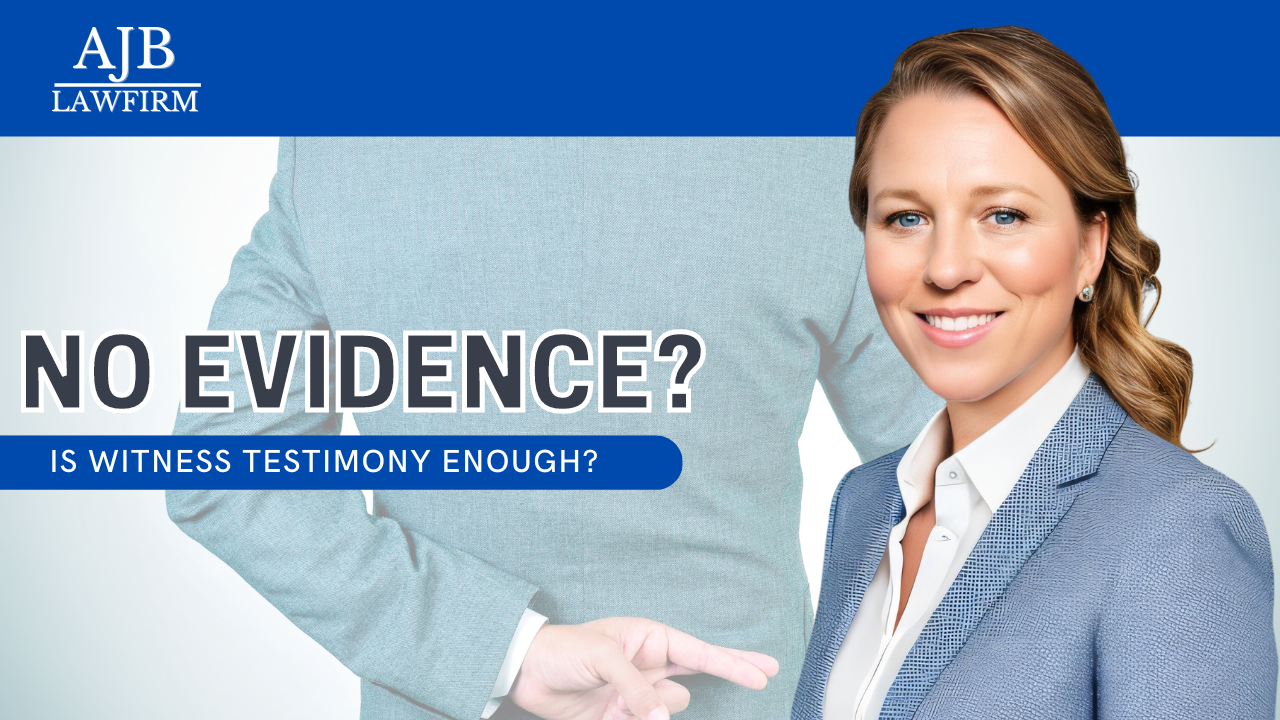 But There's No Evidence - Understanding Witness Testimony in an Arizona Criminal Trial