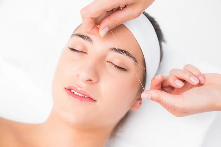 Lillypad Spa face Threading service