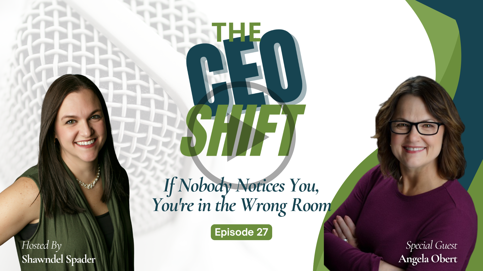 If Nobody Notices You, You're in the Wrong Room