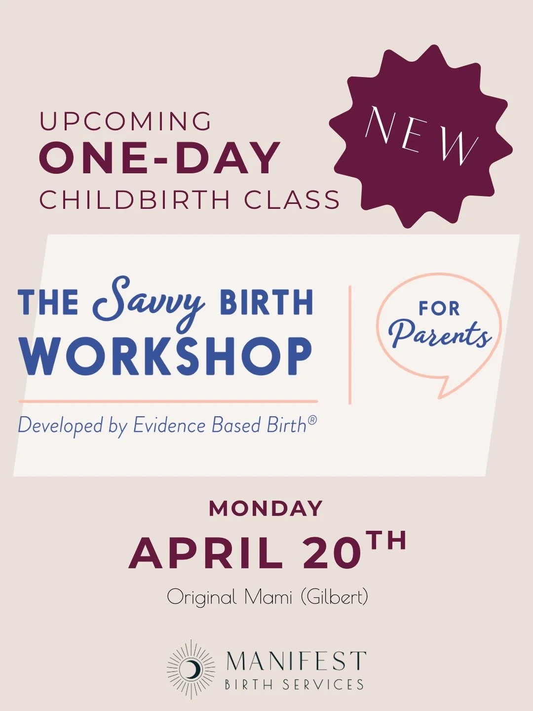 Gain the confidence and know-how to have a more positive, empowering experience in the birthing room. 💪✨

What to expect during our 3 hours together:

1. Define evidence-based care and discuss the difference between evidence-based care and routine c