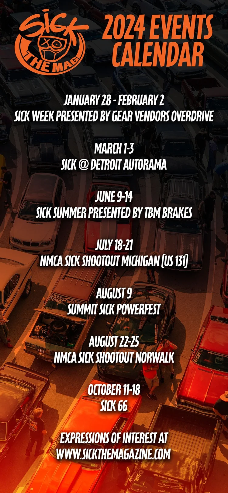 Planning for the 2024 Season Sick the MagazineHosted Events, as Well