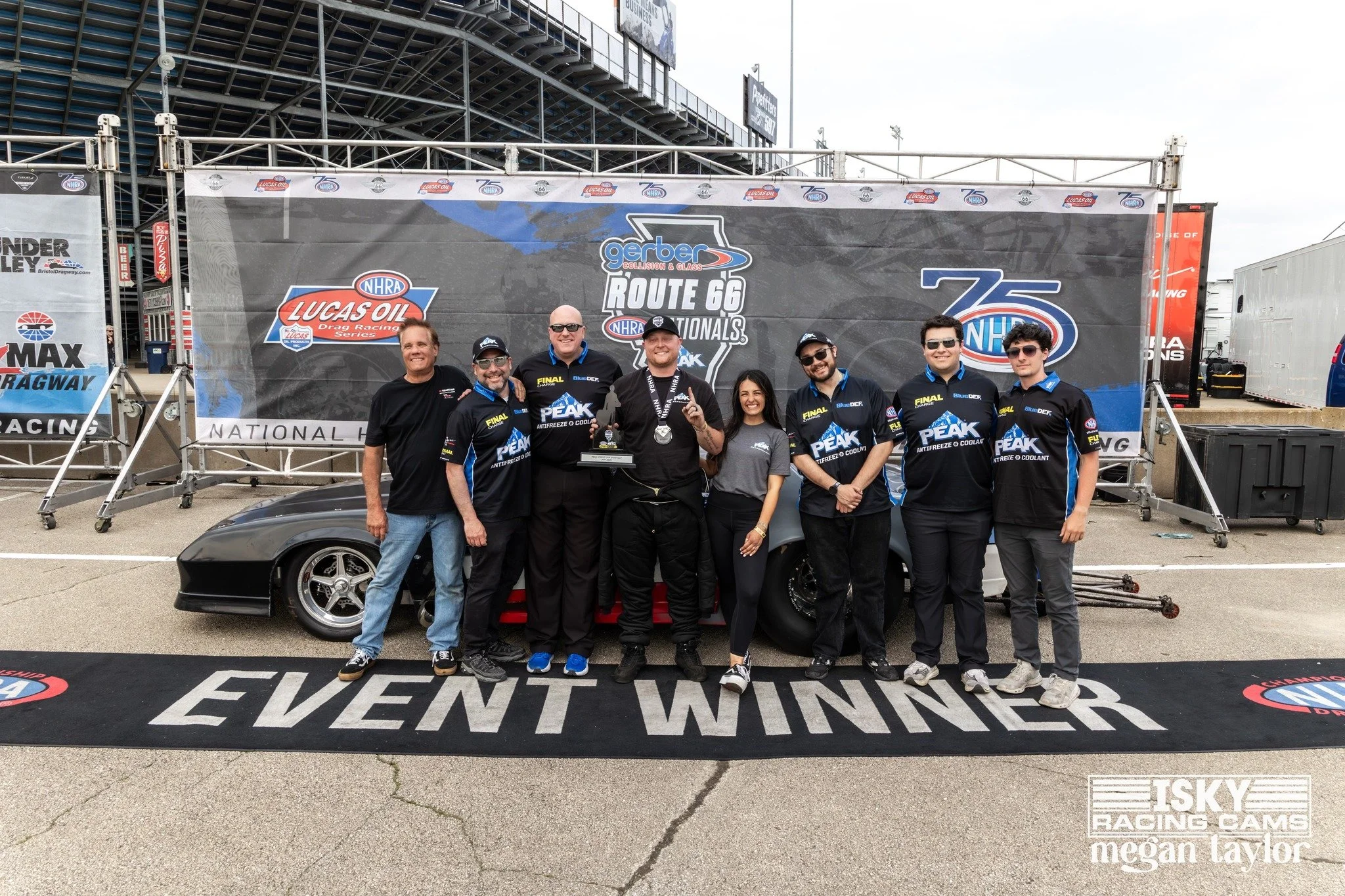 All In the Family - Nick Taylor Scores Emotional First Win with PEAK Street Car Shootout Victory at the NHRA Route 66 Nationals in Joliet, Illinois
