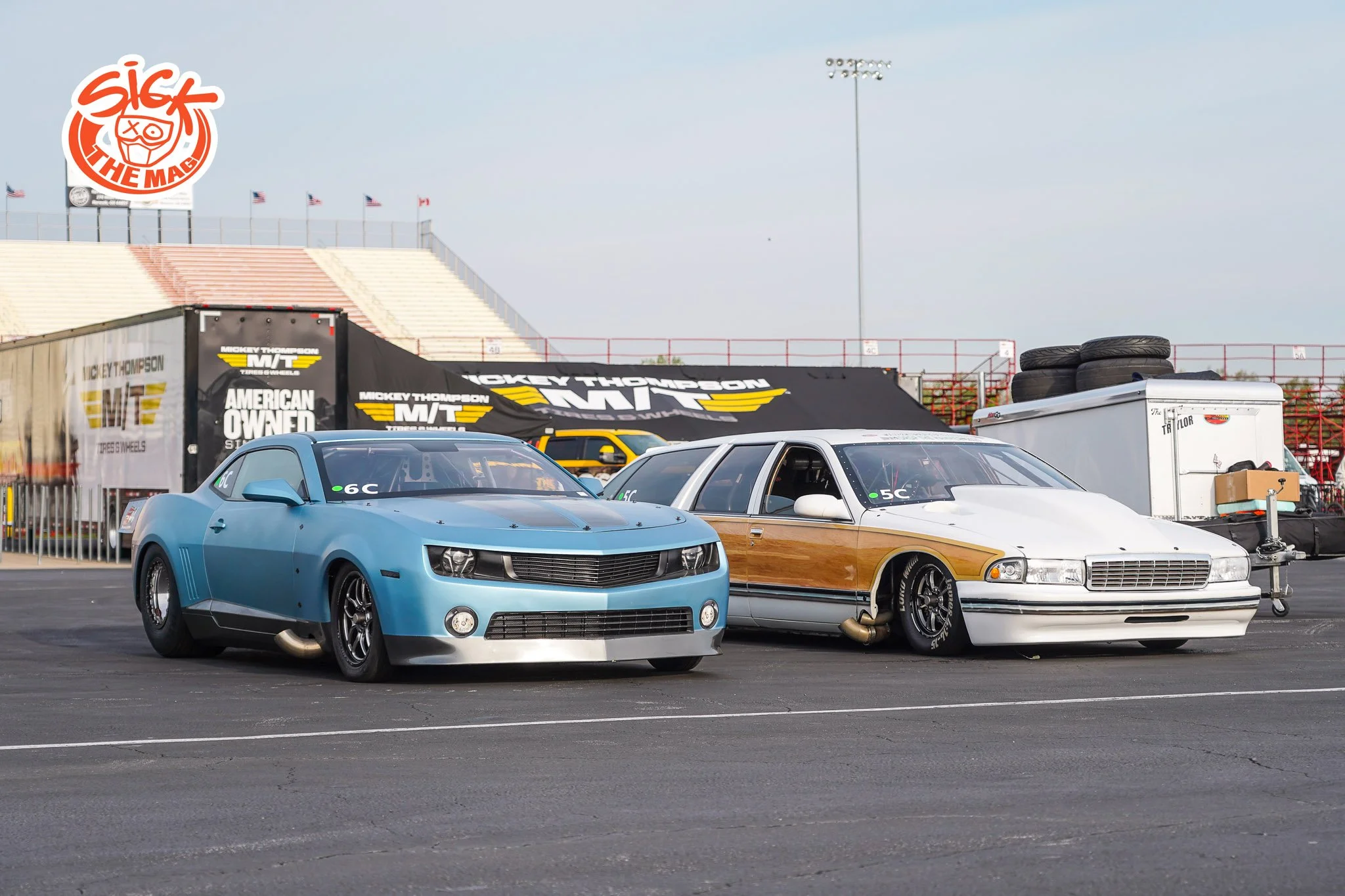 Power Couples – It’s a 6-Second 200 MPH day for Nick and Alex Taylor, Along with Steve and Val Morris, to Lead the Day One Results of the Mickey Thompson Turn &amp; Burn!!