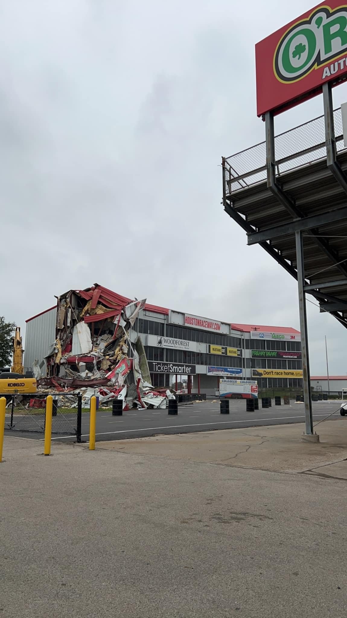 The Demolition of Houston Raceway Begins — Sick The Magazine