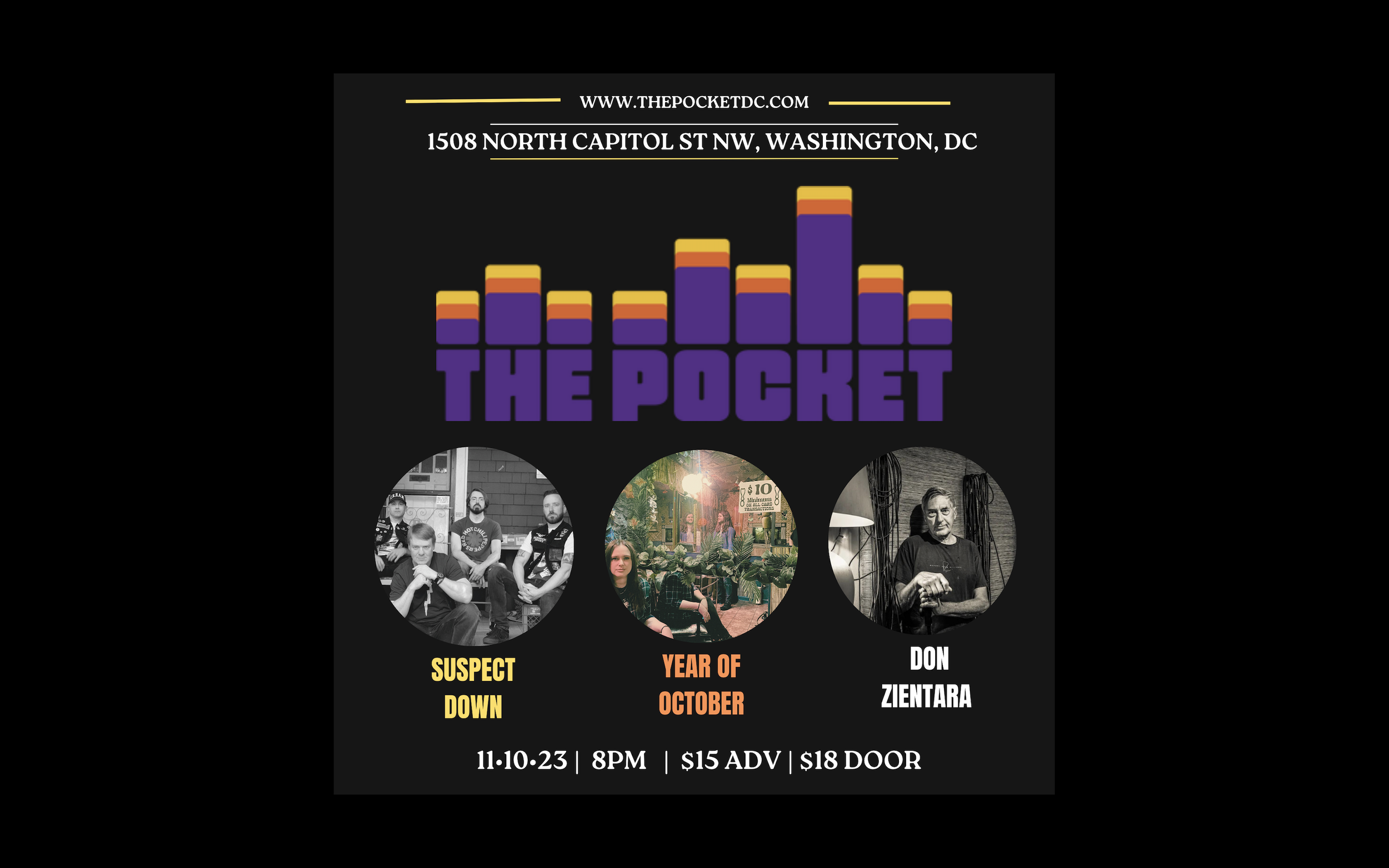 Don Zientara w/ Suspect Down + Year of October