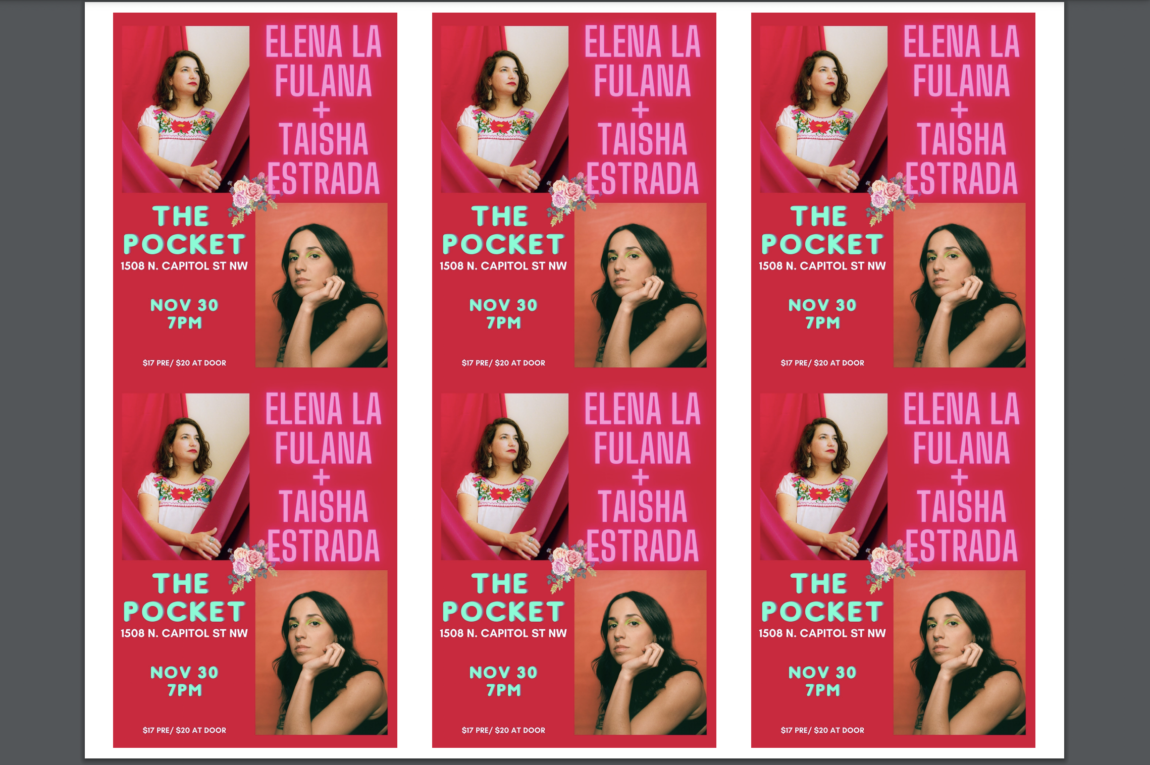 Elena La Fulana w/ Taisha Estrada