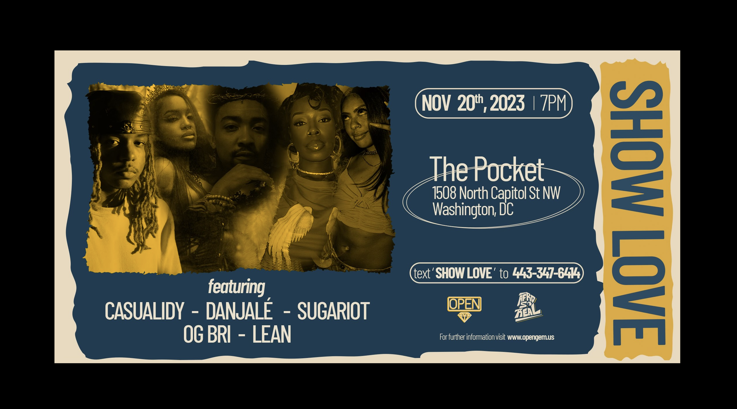 Open Gem x Afrosoreal presents: Show Love