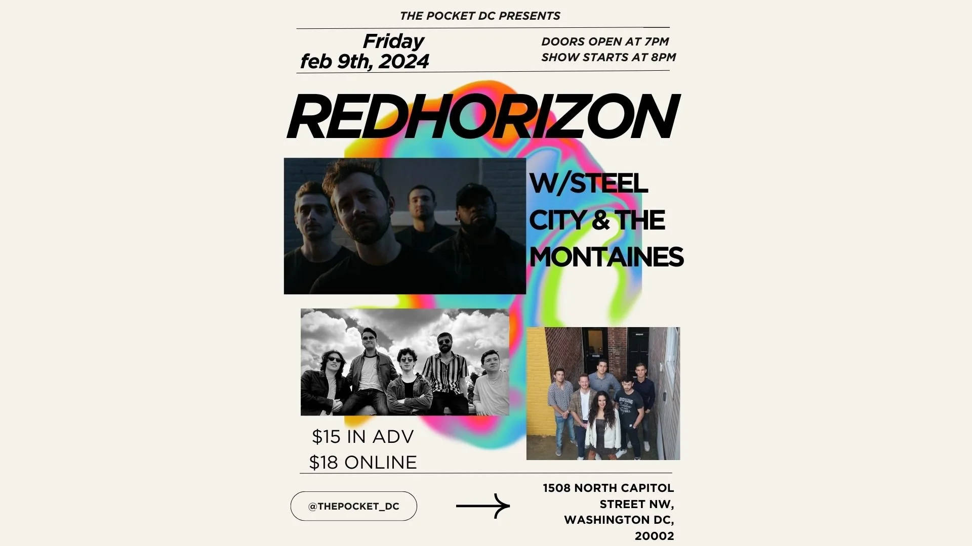 RedHorizon w/ Steel City + The Montaines