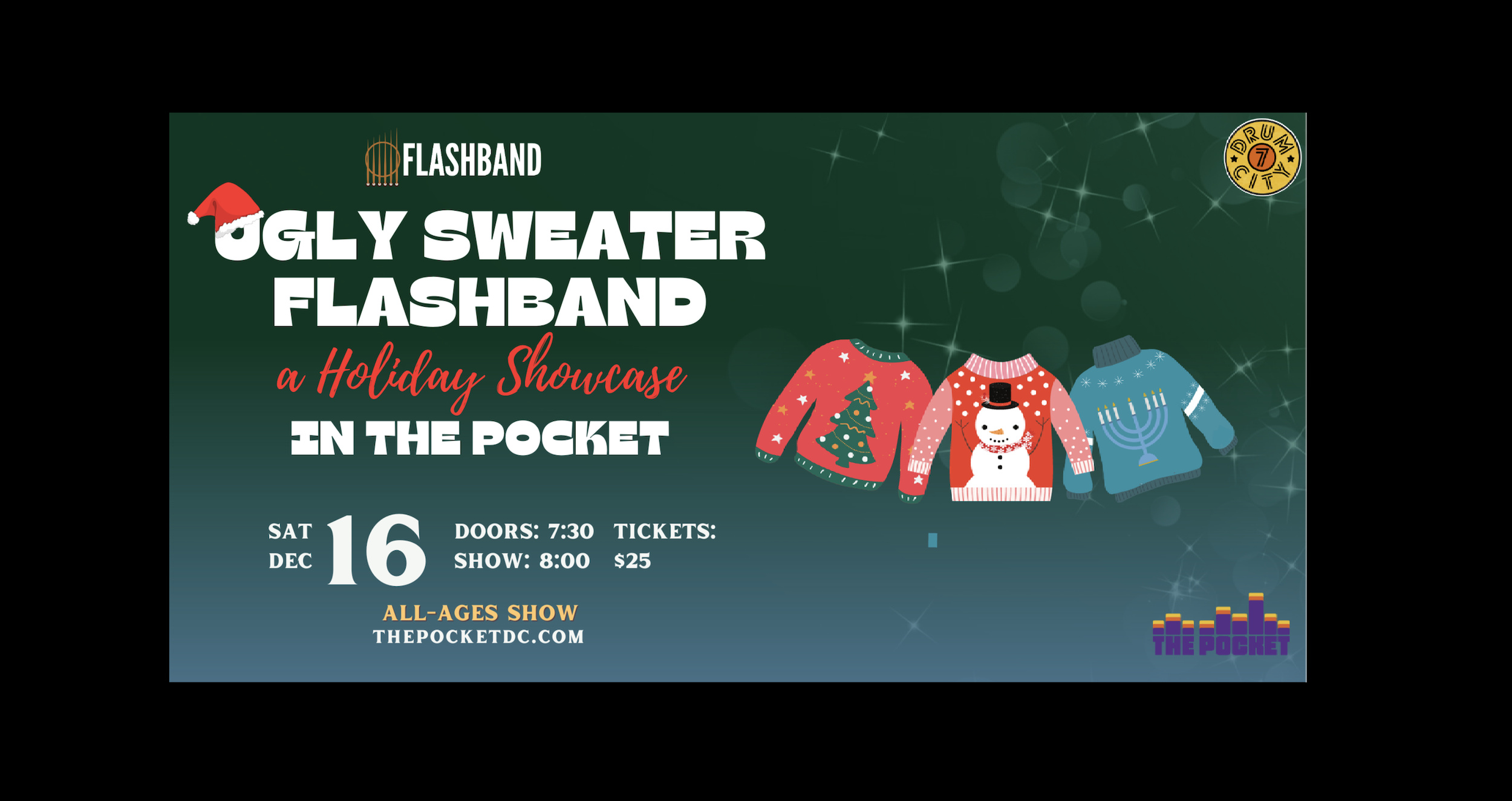 The Pocket &amp; 7DrumCity Present: Flashband