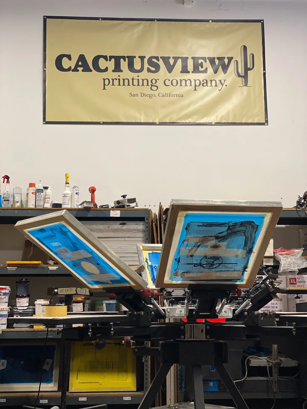 Cactusview Printing CompanyLive Event Screen Printing Home