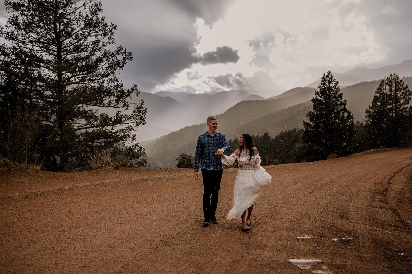 Dancing in the rain (maybe snow) on your special day in the mountains! Why not? 🤍

#coloradoweddingphotographer #weddingphotographer #2024couples #lovestories #loveandwildhearts #muchlove_ig #radlovestories #wildrootcollective #radstorytellers #wild