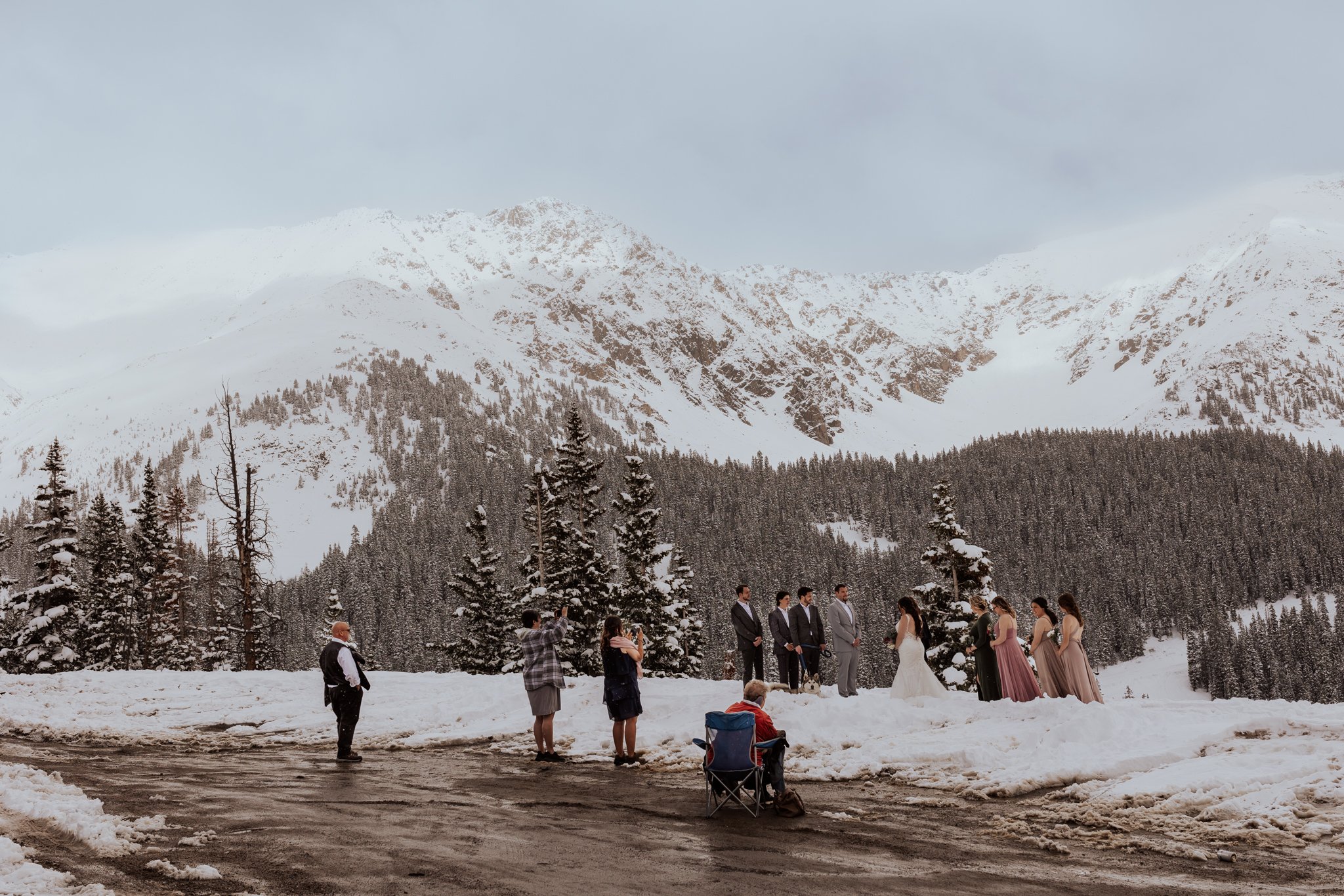 Elopement on Loveland Pass