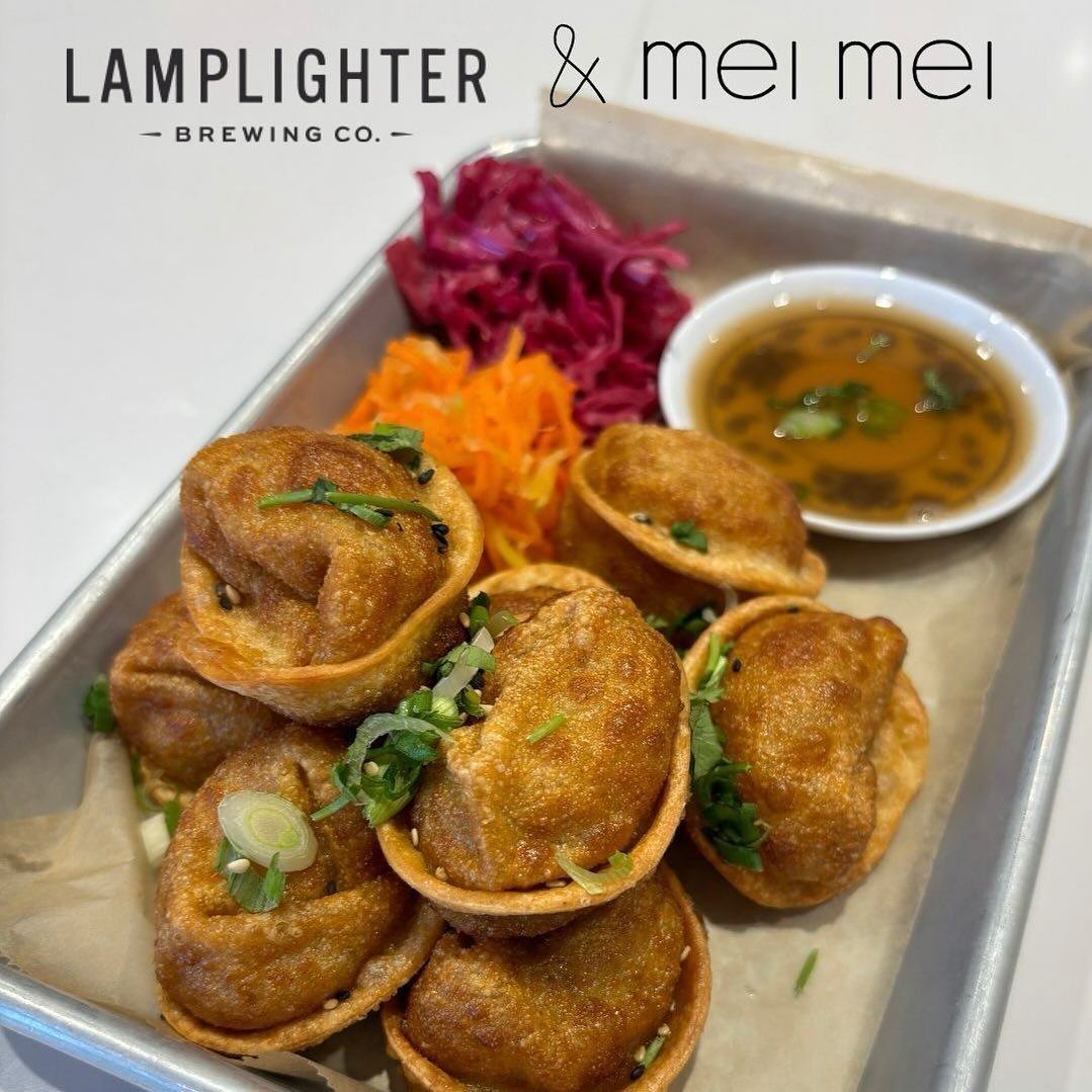 🍻Cheers to great times and great flavors! 

🗓️We are back with @lamplighterbrew for another pop-up event this Thursday where we will be sipping and sizzling locally crafted brews and dumplings 🥟 

The flavor combinations are endless, and the pairi