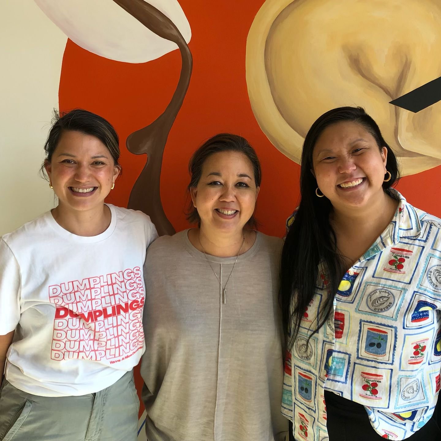 Thank you so much @repjilltokuda @tokudaforhawaii for coming to visit the Dumpling Factory 🥟🏭 while in town for @aawpi_&rsquo;s annual celebration 💜

We loved showing you our machinery (especially our heat sealer!) and feeding you cheeseburger dum