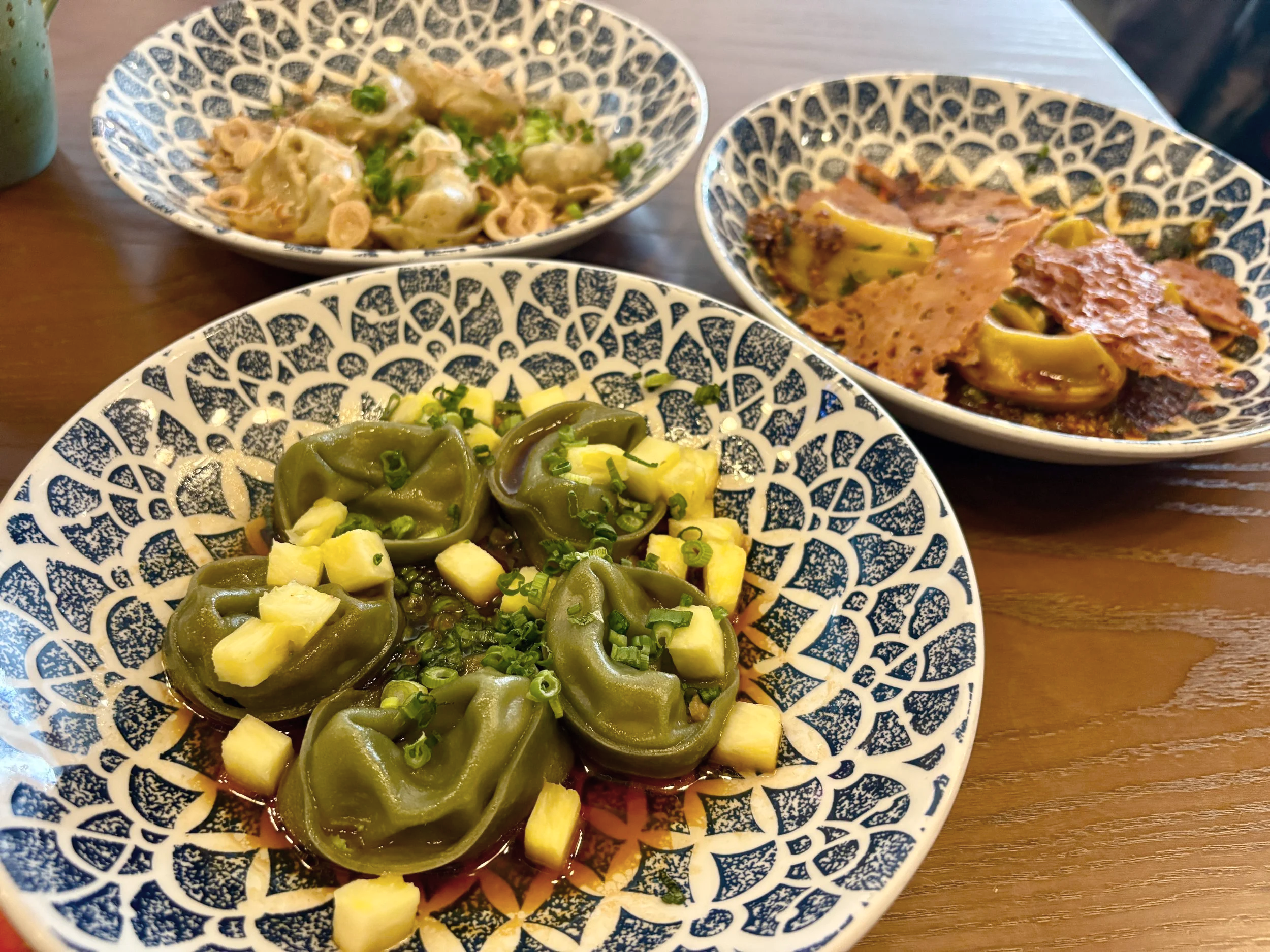 Tipsy Trout Mei Mei Dumplings