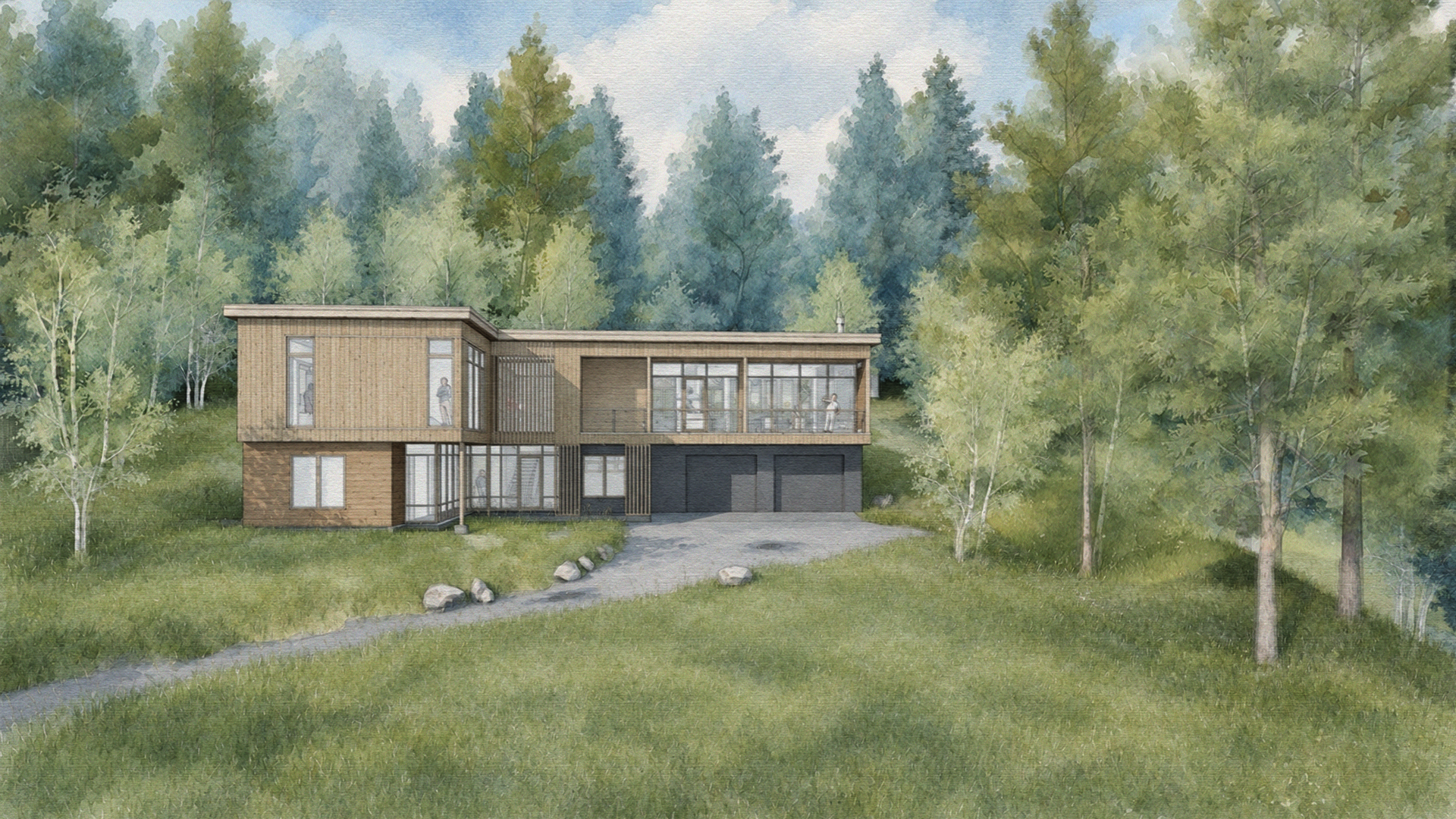Pine Haus Rendering