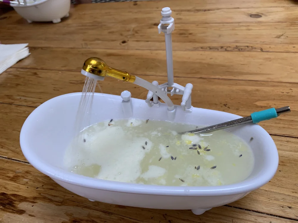 A dish from a PAV-1 Kitchen dinner