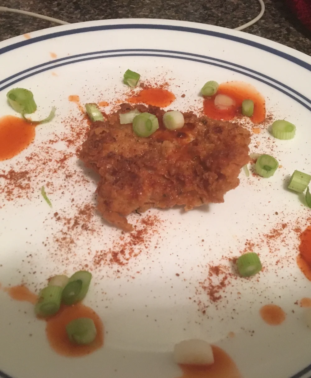 A dish from a PAV-1 Kitchen dinner
