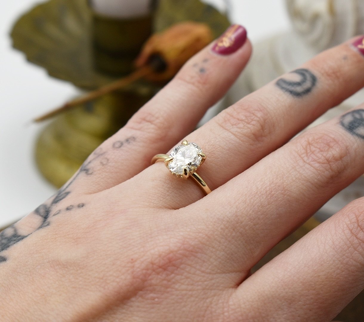 If you&rsquo;re looking for some classical ring designs, I got you! Check out our Custom Wedding Rings section for a fully customizable experience. Choose your metal, ring setting, and gemstones!
