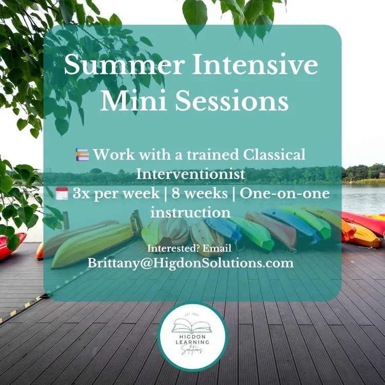 Mini Maticsummer Summer Mini Sessions Are Here! — Higdon Literacy Solutions