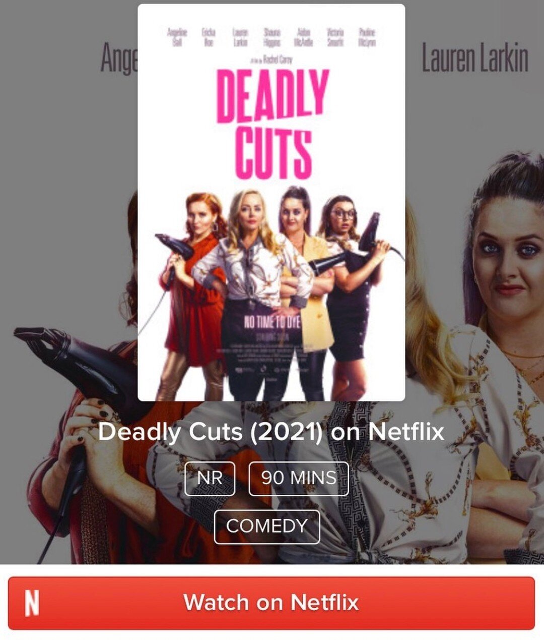 Coming to @netflixuk this Thursday #DeadlyCuts 🎬🤩🎉🍿