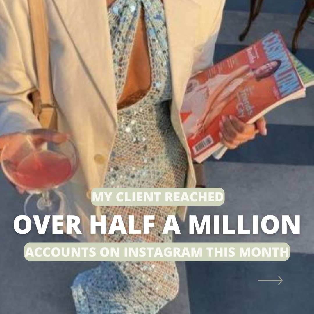 This month, my longstanding client @highstreetrunway_ reached over half a million Instagram accounts, with an impressive 99% organic growth, without any paid promotions. While it can be challenging to discern the intricacies of the algorithm and why 