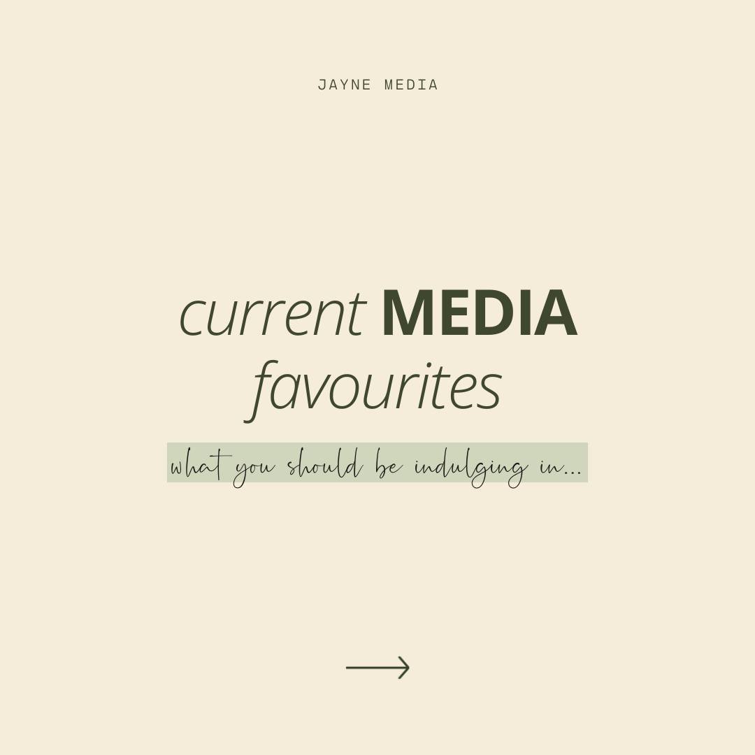 Our current media faves 🍿 Plenty of articles and campaigns this time around, and very surprisingly no TV series to recommend (TV seems a bit flat at the moment?) Of course, we had to include some TS 😉