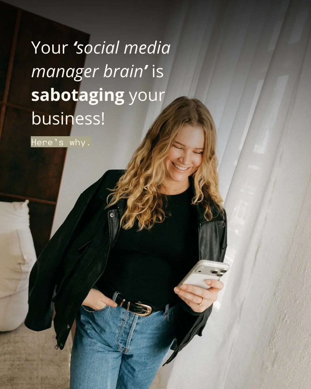 Want better clients? Stop treating it like a visibility problem!! 

You&rsquo;re posting more content, more reels, more stories and just hoping that if more people see you&hellip; you&rsquo;ll eventually get better clients. 

But the real issue is si