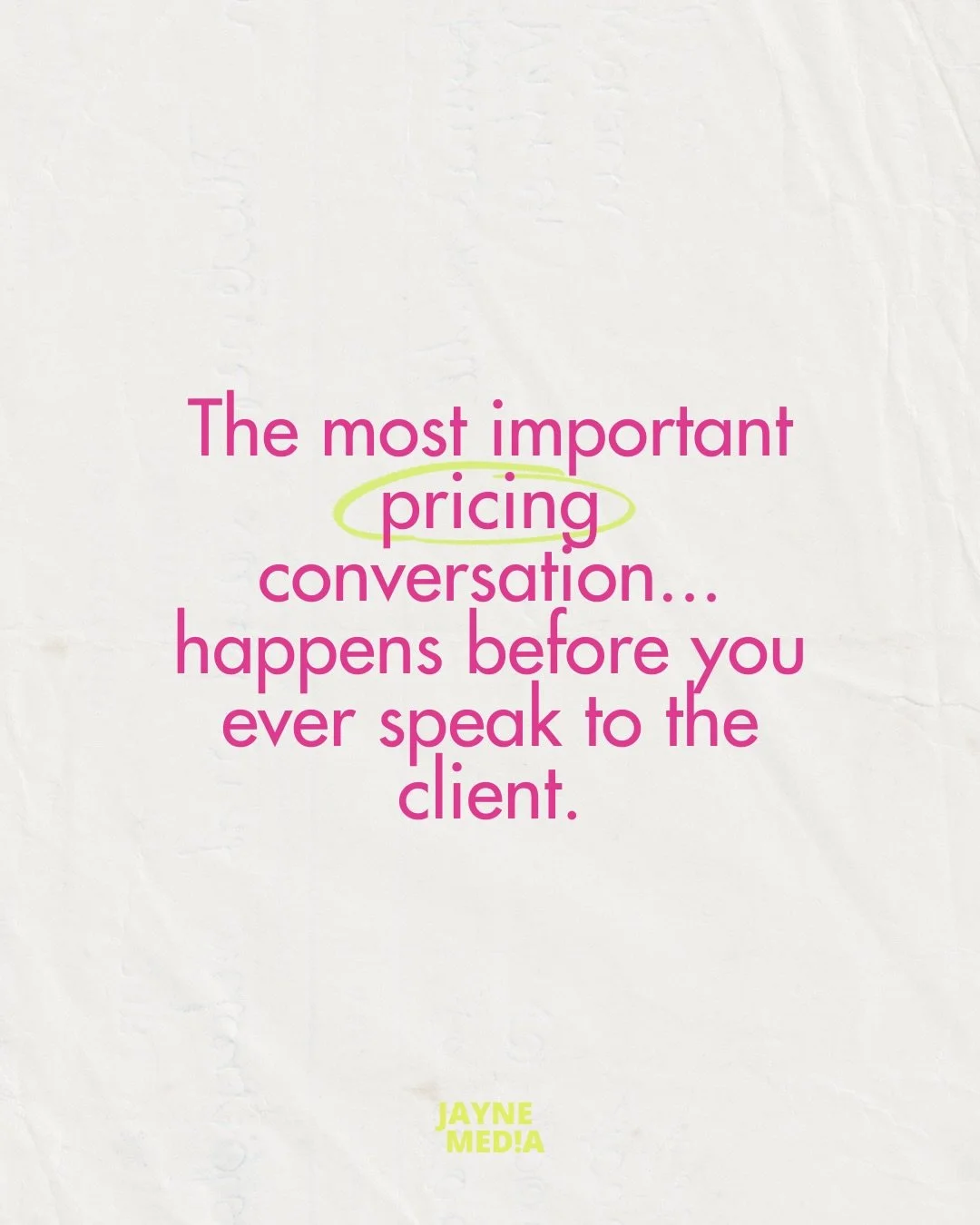 You can have an amazing discovery call, then share your investment price and hear&hellip;

&ldquo;That&rsquo;s more than I was expecting.&rdquo;

In many cases, that doesn&rsquo;t mean your prices are too high.

It means your website and messaging di