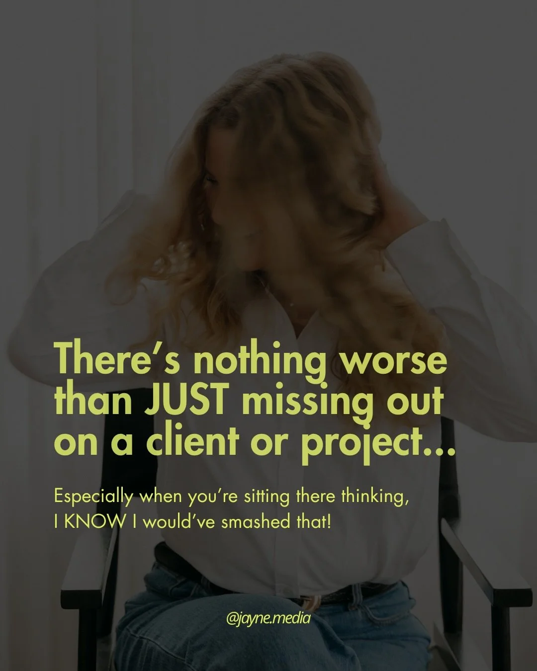 You can be SO good at your craft and still miss out on the clients and projects you know you&rsquo;d absolutely smash.

Because people choose based on what a business shows them.

If you&rsquo;re ready to attract better clients, I created a free 15-m