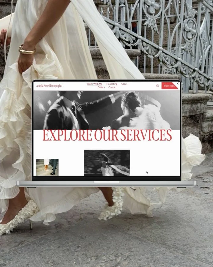 Because your creative work deserves more than a pretty grid and a &ldquo;DM me&rdquo; button.

This was designed to feel sleek, modern and effortlessly premium, with subtle, considered animation that brings the imagery to life without overwhelming it