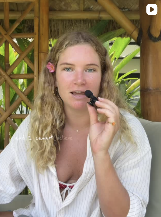 Hannah, Jayne Media Director. Business Coaching, Social Media & Website Consultant. A photo reference to a Jayne Media Instagram Reel talking about running a remote business.