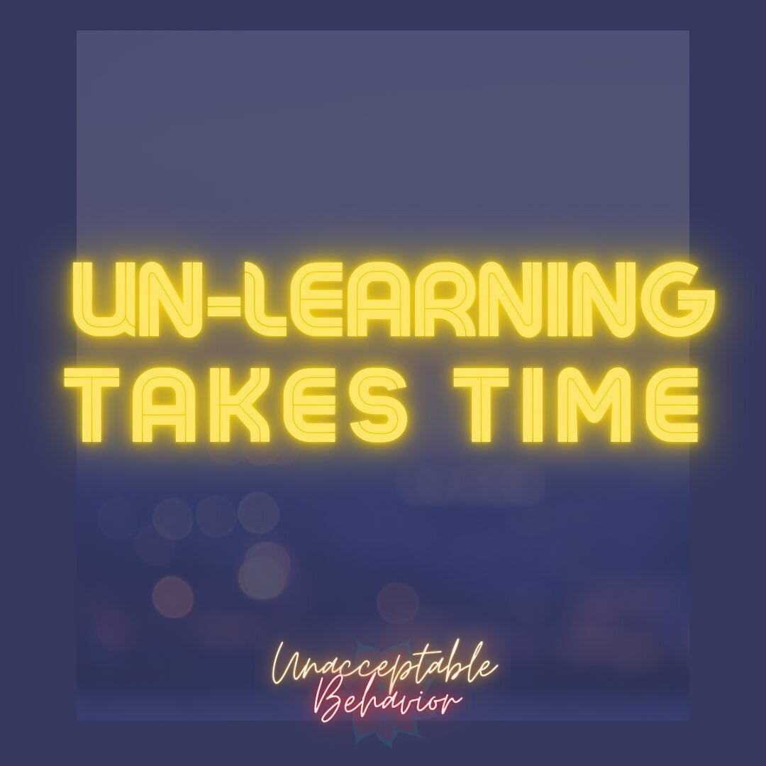 Part of un-learning IS learning. 

In 1907, Indiana was the first of several states to pass law resulting in the involuntary and mandatory STERILIZATION of of marginalized folks in state custody. I talk about this in my latest podcast episode, becaus