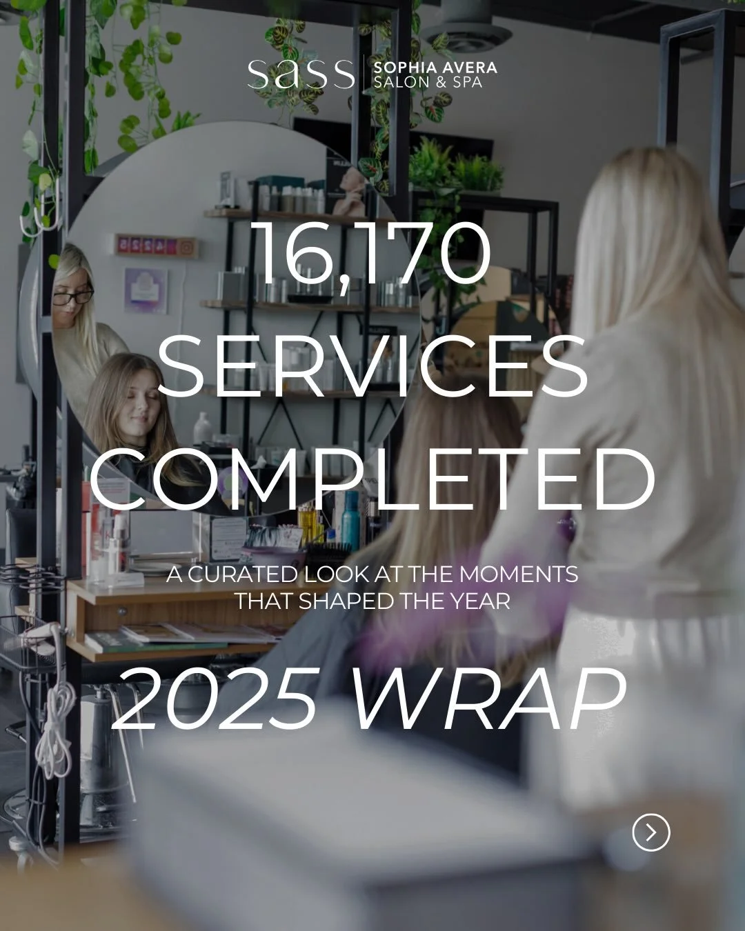 ✨ 2025 WRAP ✨

8,151 client visits.
2,070 new faces welcomed.
16,170 services completed.

But numbers only tell part of the story.

Every appointment meant trust.
Every visit meant connection.
Every conversation meant we were invited into your lives 