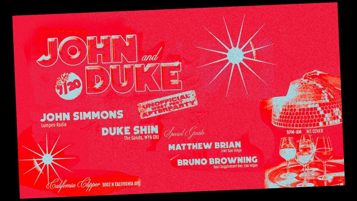 John & Duke's (unofficial) WF Afterparty