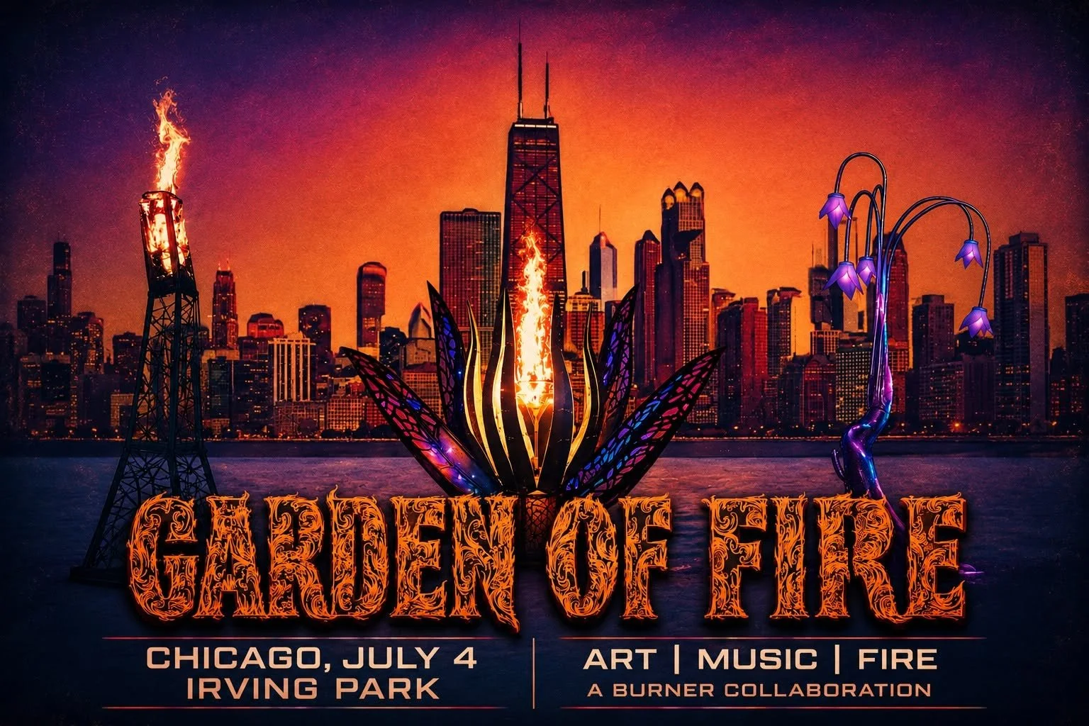 Garden of Fire: E-Clyps / Chachi Guerrero / Duke Shin / Erik Flash / Dad & Uncle