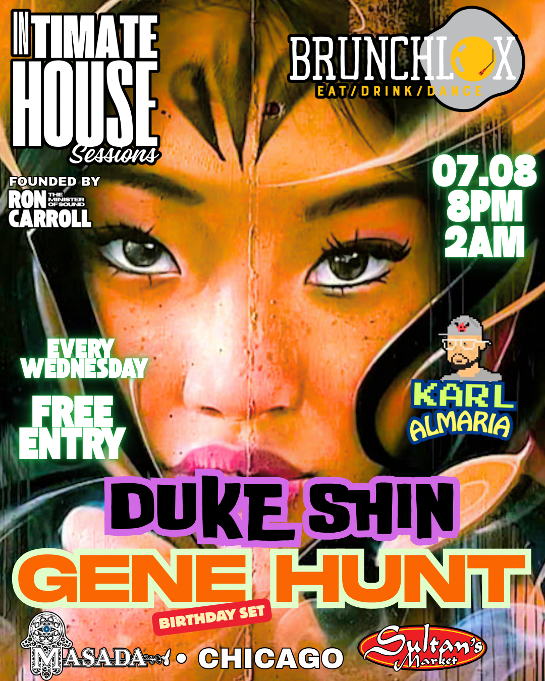 Intimate House Sessions: Gene Hunt  / Duke Shin / Karl Almaria
