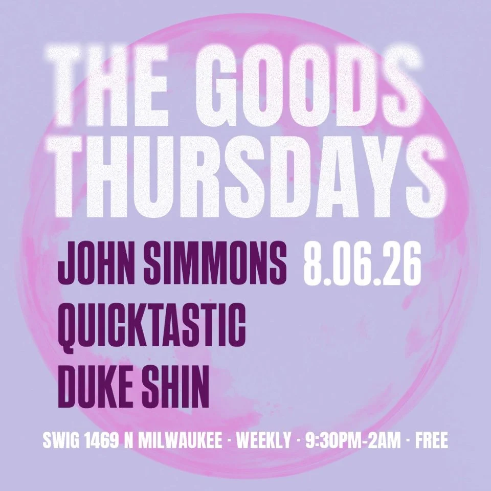 Goods Thursdays: John Simmons / Quicktastic / Duke Shin