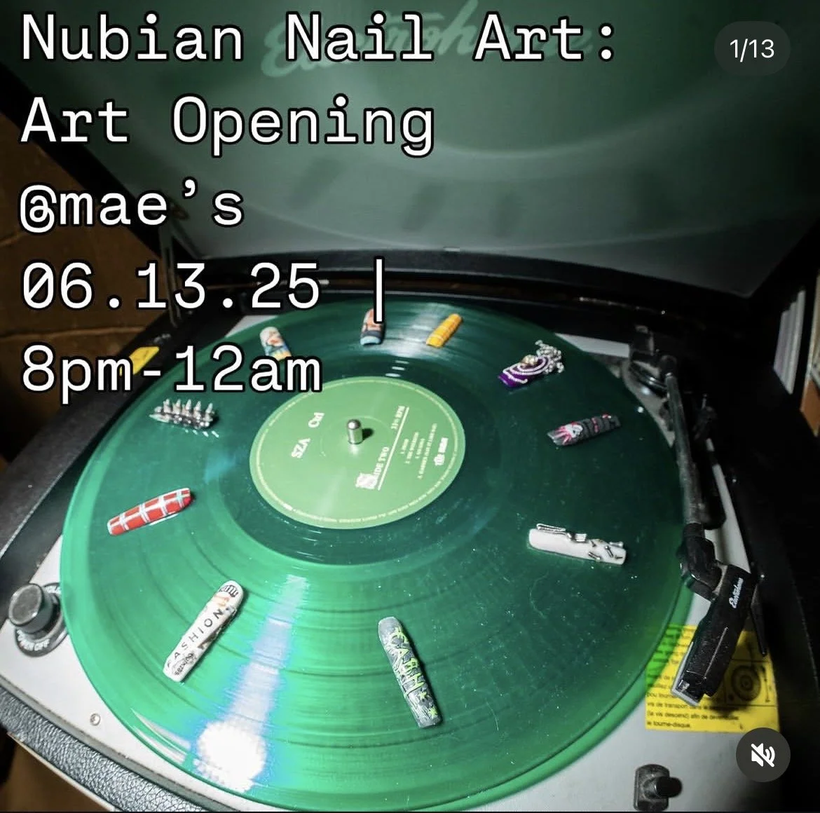 Nubian Nail Art Opening 