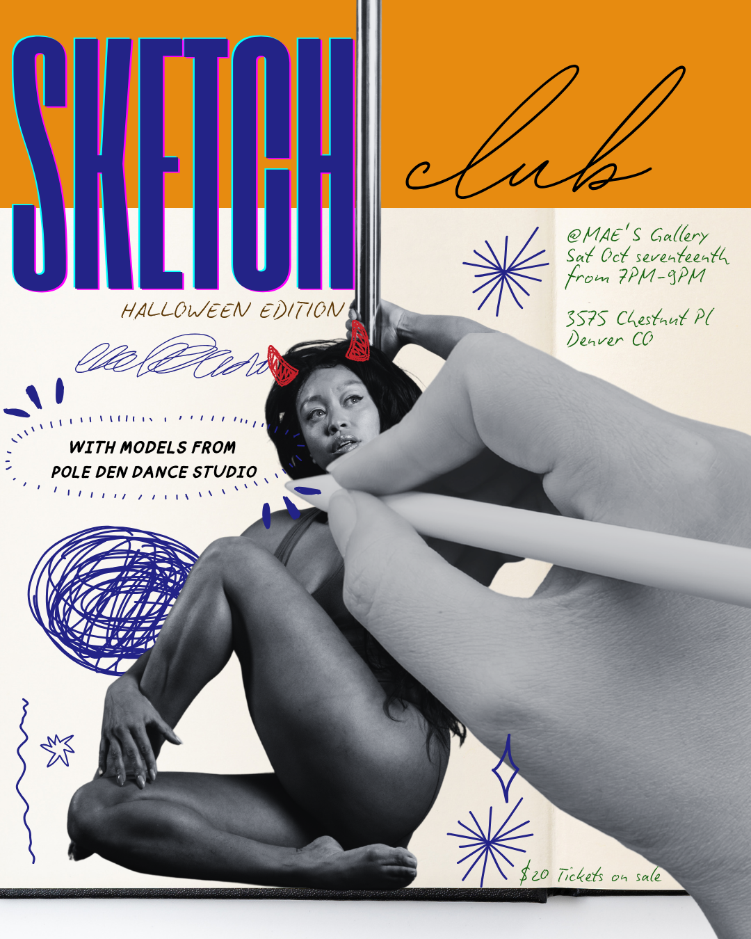 Sketch Club  - Life Figure Drawing