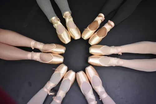 Ballet students at The Dance Barre