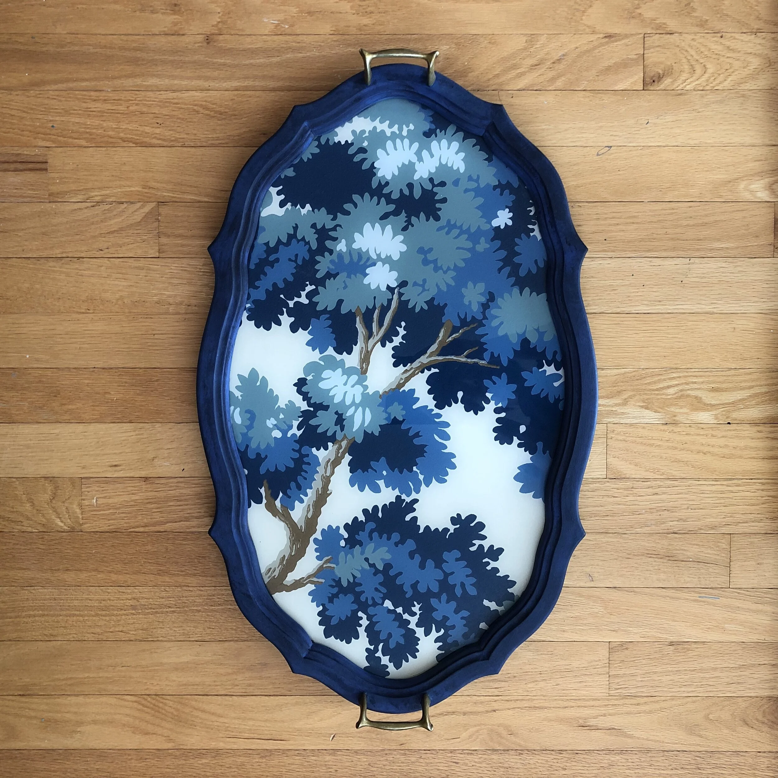 Montague Tray-ace in Blue